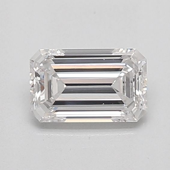 Loose Diamond - EMERALD 0.51ct E VS1: Loose Diamond - EMERALD 0.51ct E VS1 Source: This is a real non-mined Diamond that has been grown in a lab Shape: EMERALD Carats: 0.51 Color: E Clarity: VS1 Certification: IGI Video: