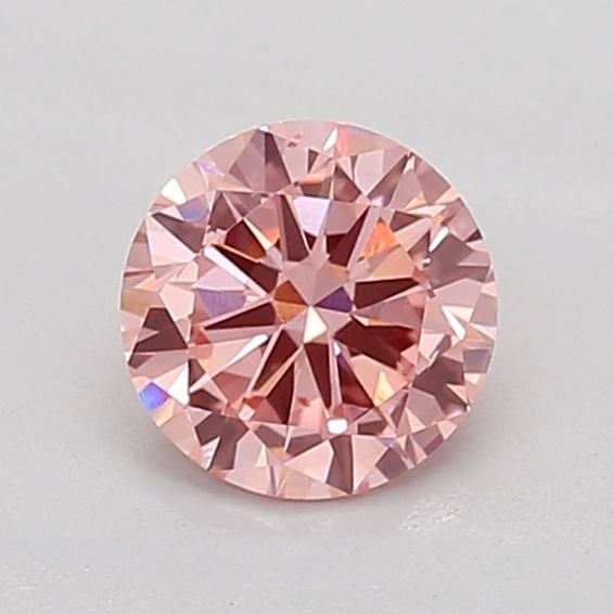 Loose Diamond - ROUND 0.67ct Fancy Vivid Pink VS1: Loose Diamond - ROUND 0.67ct Fancy Vivid Pink VS1 Source: This is a real non-mined Diamond that has been grown in a lab Shape: ROUND Carats: 0.67 Color: Fancy Vivid Pink Certification: NONE The Diamon