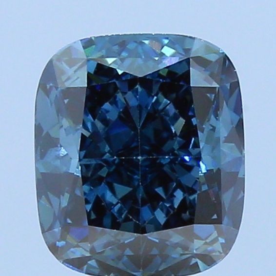 Loose Diamond - CUSHION BRILLIANT 2.03ct Fancy Blue VS1: Loose Diamond - CUSHION BRILLIANT 2.03ct Fancy Blue VS1 Source: This is a real non-mined Diamond that has been grown in a lab Shape: CUSHION BRILLIANT Carats: 2.03 Color: Fancy Blue Certification: NON