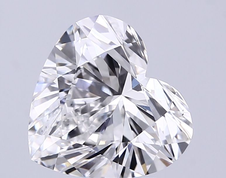 Loose Diamond - HEART 2.72ct E VS1: Loose Diamond - HEART 2.72ct E VS1 Source: This is a real non-mined Diamond that has been grown in a lab Shape: HEART Carats: 2.72 Color: E Clarity: VS1 Certification: IGI Video: