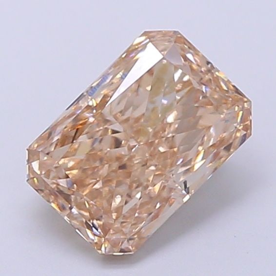Loose Diamond - RADIANT 2.04ct Fancy Light Brown VS1: Loose Diamond - RADIANT 2.04ct Fancy Light Brown VS1 Source: This is a real non-mined Diamond that has been grown in a lab Shape: RADIANT Carats: 2.04 Color: Fancy Light Brown Certification: IGI Video
