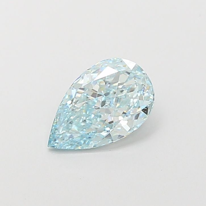 Loose Diamond - PEAR 1.04ct Fancy Vivid Blue Green VVS2: Loose Diamond - PEAR 1.04ct Fancy Vivid Blue Green VVS2 Source: This is a real non-mined Diamond that has been grown in a lab Shape: PEAR Carats: 1.04 Color: Fancy Vivid Blue Green Certification: IGI 