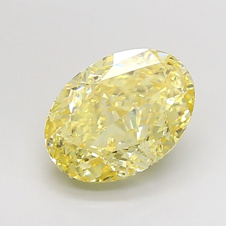 Loose Diamond - OVAL 3.06ct Fancy Intense Yellow VVS2: Loose Diamond - OVAL 3.06ct Fancy Intense Yellow VVS2 Source: This is a real non-mined Diamond that has been grown in a lab Shape: OVAL Carats: 3.06 Color: Fancy Intense Yellow Certification: IGI Vide