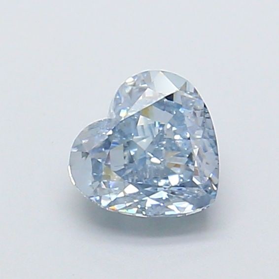 Loose Diamond - HEART 1.0ct Fancy Intense Blue VVS2: Loose Diamond - HEART 1.0ct Fancy Intense Blue VVS2 Source: This is a real non-mined Diamond that has been grown in a lab Shape: HEART Carats: 1.0 Color: Fancy Intense Blue Certification: IGI Video: