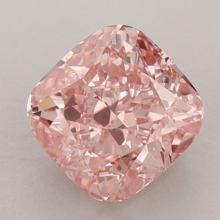 Loose Diamond - CUSHION BRILLIANT 2.42ct Fancy Vivid Pink VS1: Loose Diamond - CUSHION BRILLIANT 2.42ct Fancy Vivid Pink VS1 Source: This is a real non-mined Diamond that has been grown in a lab Shape: CUSHION BRILLIANT Carats: 2.42 Color: Fancy Vivid Pink Certif