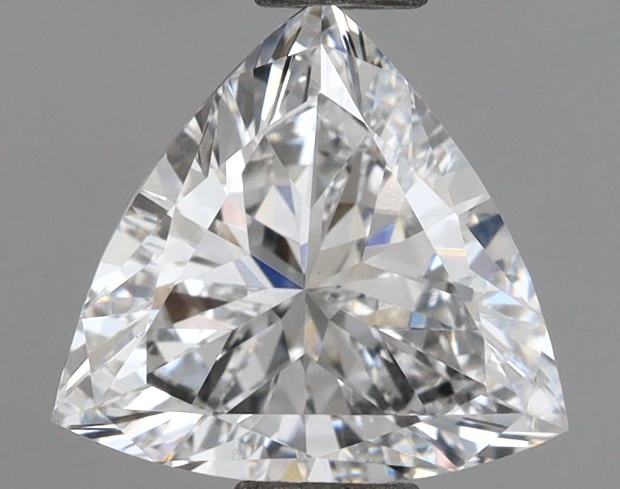 Loose Diamond - TRIANGULAR 1.06ct D VVS2: Loose Diamond - TRIANGULAR 1.06ct D VVS2 Source: This is a real non-mined Diamond that has been grown in a lab Shape: TRIANGULAR Carats: 1.06 Color: D Clarity: VVS2 Certification: IGI Video: