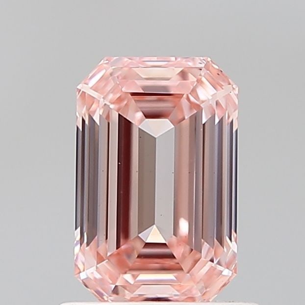 Loose Diamond - EMERALD 1.07ct Fancy Intense Pink VS2: Loose Diamond - EMERALD 1.07ct Fancy Intense Pink VS2 Source: This is a real non-mined Diamond that has been grown in a lab Shape: EMERALD Carats: 1.07 Color: Fancy Intense Pink Certification: IGI Vid