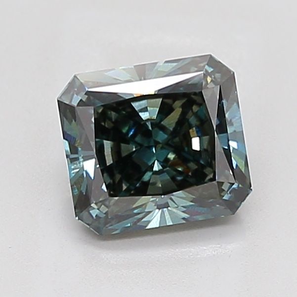 Loose Diamond - RADIANT 2.09ct Fancy Deep Green VS2: Loose Diamond - RADIANT 2.09ct Fancy Deep Green VS2 Source: This is a real non-mined Diamond that has been grown in a lab Shape: RADIANT Carats: 2.09 Color: Fancy Deep Green Certification: IGI Video: