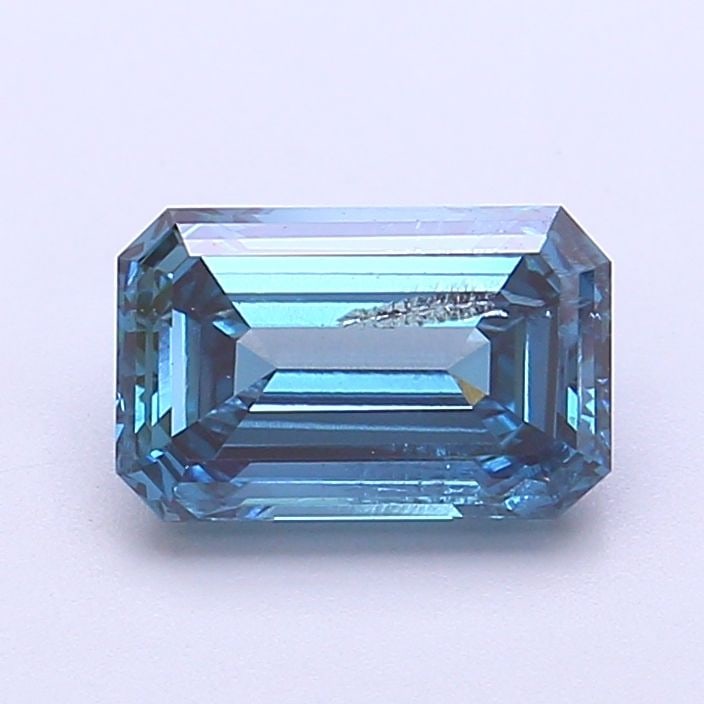 Loose Diamond - EMERALD 1.59ct Fancy Vivid Blue SI1: Loose Diamond - EMERALD 1.59ct Fancy Vivid Blue SI1 Source: This is a real non-mined Diamond that has been grown in a lab Shape: EMERALD Carats: 1.59 Color: Fancy Vivid Blue Certification: NONE Video: