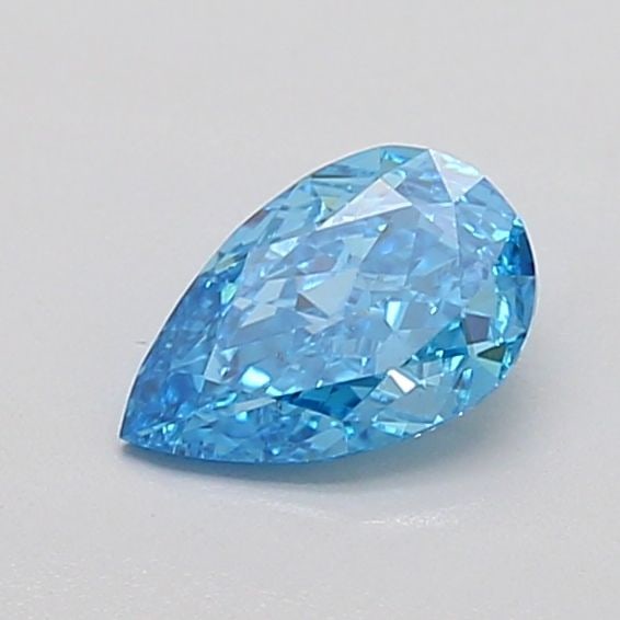 Loose Diamond - PEAR 0.5ct Fancy Vivid Blue VS1: Loose Diamond - PEAR 0.5ct Fancy Vivid Blue VS1 Source: This is a real non-mined Diamond that has been grown in a lab Shape: PEAR Carats: 0.5 Color: Fancy Vivid Blue Certification: NONE Video: