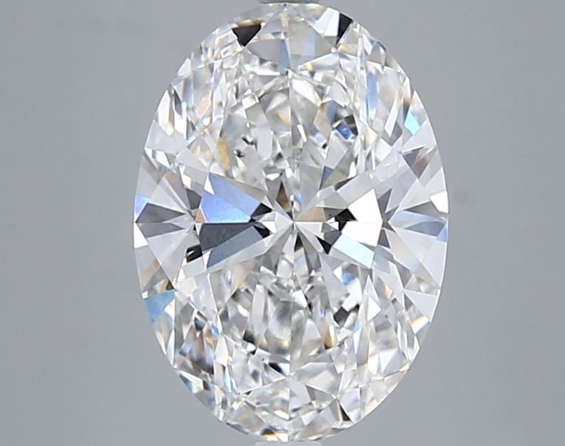 Loose Diamond - OVAL 5.0ct F VVS2: Loose Diamond - OVAL 5.0ct F VVS2 Source: This is a real non-mined Diamond that has been grown in a lab Shape: OVAL Carats: 5.0 Color: F Clarity: VVS2 Certification: IGI Video: