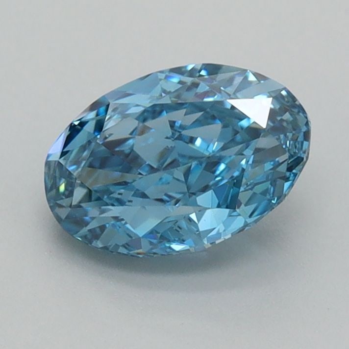 Loose Diamond - OVAL 1.1ct Fancy Vivid Blue VS1: Loose Diamond - OVAL 1.1ct Fancy Vivid Blue VS1 Source: This is a real non-mined Diamond that has been grown in a lab Shape: OVAL Carats: 1.1 Color: Fancy Vivid Blue Certification: IGI Video: