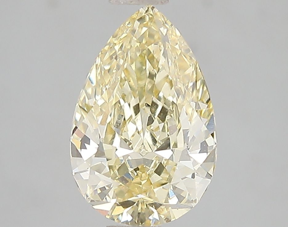 Loose Diamond - PEAR 2.08ct Fancy Intense Yellow VS1: Loose Diamond - PEAR 2.08ct Fancy Intense Yellow VS1 Source: This is a real non-mined Diamond that has been grown in a lab Shape: PEAR Carats: 2.08 Color: Fancy Intense Yellow Certification: IGI Video