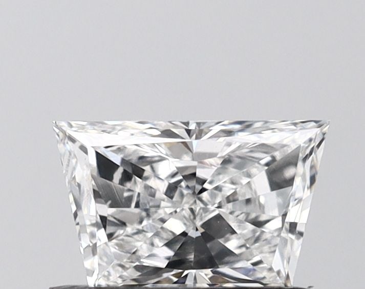 Loose Diamond - TRAPEZOID 0.69ct E VVS2: Loose Diamond - TRAPEZOID 0.69ct E VVS2 Source: This is a real non-mined Diamond that has been grown in a lab Shape: TRAPEZOID Carats: 0.69 Color: E Clarity: VVS2 Certification: IGI Video: