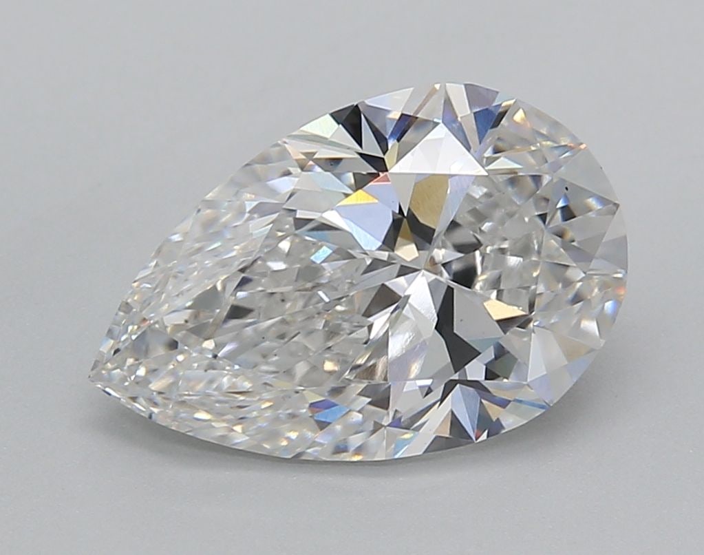 Loose Diamond - PEAR 3.03ct E VS2: Loose Diamond - PEAR 3.03ct E VS2 Source: This is a real non-mined Diamond that has been grown in a lab Shape: PEAR Carats: 3.03 Color: E Clarity: VS2 Certification: NONE Video: