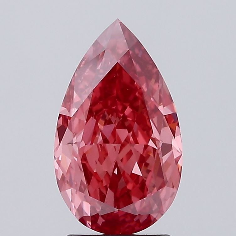 Loose Diamond - PEAR 3.06ct Fancy Vivid Pink VS1: Loose Diamond - PEAR 3.06ct Fancy Vivid Pink VS1 Source: This is a real non-mined Diamond that has been grown in a lab Shape: PEAR Carats: 3.06 Color: Fancy Vivid Pink Certification: IGI Video:
