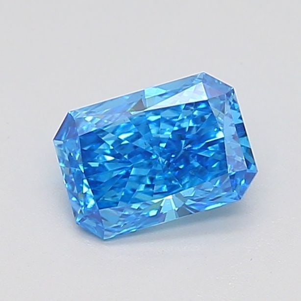 Loose Diamond - RADIANT 0.73ct Fancy Vivid Blue VS2: Loose Diamond - RADIANT 0.73ct Fancy Vivid Blue VS2 Source: This is a real non-mined Diamond that has been grown in a lab Shape: RADIANT Carats: 0.73 Color: Fancy Vivid Blue Certification: IGI Video: