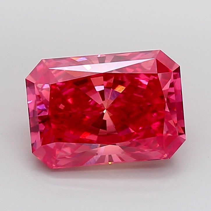 Loose Diamond - RADIANT 5.03ct Fancy Vivid Pink VS1: Loose Diamond - RADIANT 5.03ct Fancy Vivid Pink VS1 Source: This is a real non-mined Diamond that has been grown in a lab Shape: RADIANT Carats: 5.03 Color: Fancy Vivid Pink Certification: IGI Video: