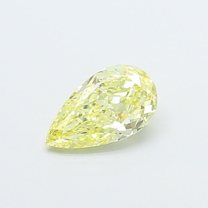 Loose Diamond - PEAR 0.75ct Fancy Intense Yellow VVS2: Loose Diamond - PEAR 0.75ct Fancy Intense Yellow VVS2 Source: This is a real non-mined Diamond that has been grown in a lab Shape: PEAR Carats: 0.75 Color: Fancy Intense Yellow Certification: IGI Vide