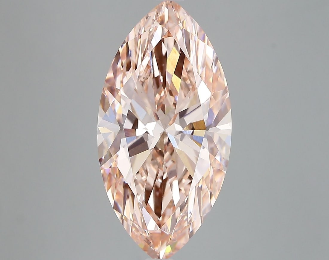 Loose Diamond - MARQUISE 5.01ct Fancy Intense Pink VS1: Loose Diamond - MARQUISE 5.01ct Fancy Intense Pink VS1 Source: This is a real non-mined Diamond that has been grown in a lab Shape: MARQUISE Carats: 5.01 Color: Fancy Intense Pink Certification: IGI V