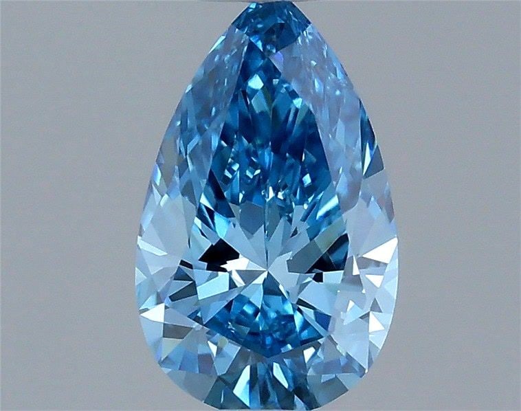 Loose Diamond - PEAR 0.49ct Fancy Vivid Blue VS1: Loose Diamond - PEAR 0.49ct Fancy Vivid Blue VS1 Source: This is a real non-mined Diamond that has been grown in a lab Shape: PEAR Carats: 0.49 Color: Fancy Vivid Blue Certification: IGI Video: