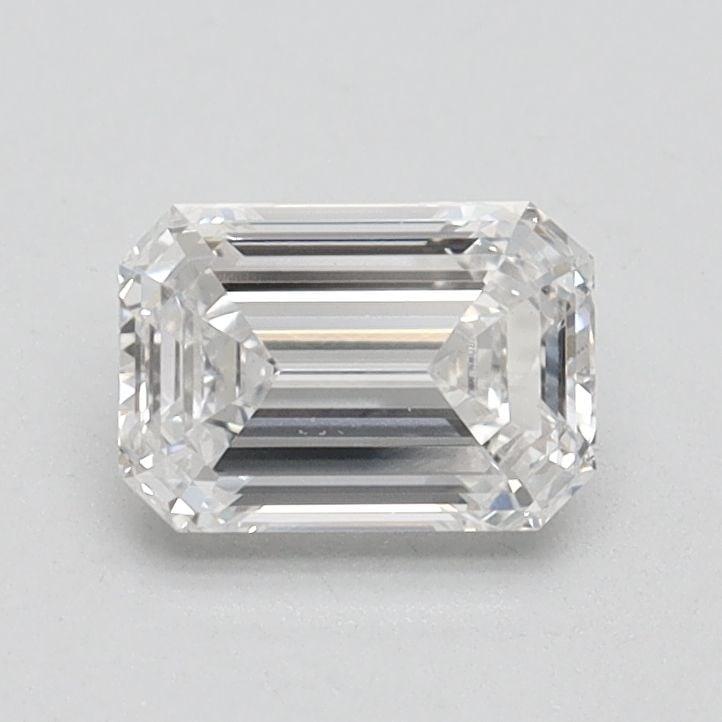 Loose Diamond - EMERALD 0.85ct F VVS2: Loose Diamond - EMERALD 0.85ct F VVS2 Source: This is a real non-mined Diamond that has been grown in a lab Shape: EMERALD Carats: 0.85 Color: F Clarity: VVS2 Certification: IGI Video: