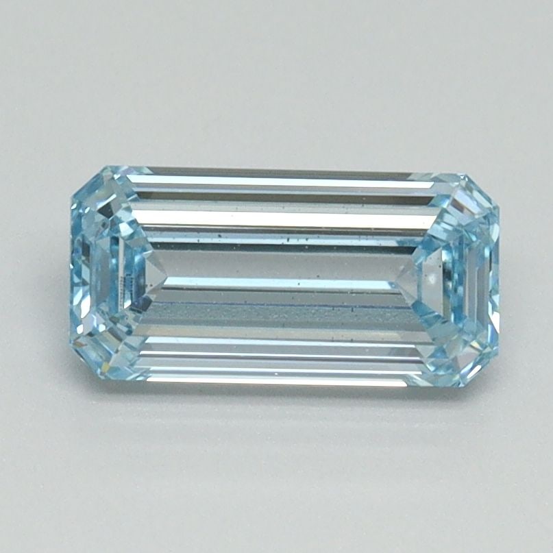 Loose Diamond - EMERALD 1.01ct Fancy Intense Blue VS1: Loose Diamond - EMERALD 1.01ct Fancy Intense Blue VS1 Source: This is a real non-mined Diamond that has been grown in a lab Shape: EMERALD Carats: 1.01 Color: Fancy Intense Blue Certification: IGI