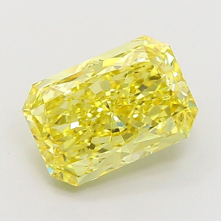 Loose Diamond - RADIANT 4.03ct Fancy Vivid Yellow VS2: Loose Diamond - RADIANT 4.03ct Fancy Vivid Yellow VS2 Source: This is a real non-mined Diamond that has been grown in a lab Shape: RADIANT Carats: 4.03 Color: Fancy Vivid Yellow Certification: IGI Vid