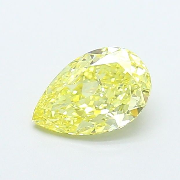 Loose Diamond - PEAR 1.01ct Fancy Intense Yellow VS2: Loose Diamond - PEAR 1.01ct Fancy Intense Yellow VS2 Source: This is a real non-mined Diamond that has been grown in a lab Shape: PEAR Carats: 1.01 Color: Fancy Intense Yellow Certification: IGI Video
