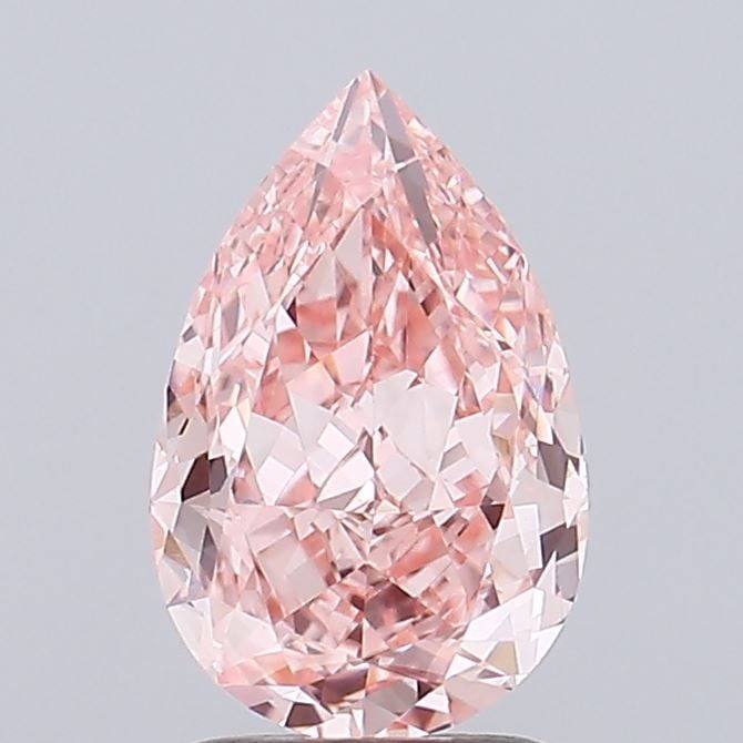 Loose Diamond - PEAR 2.0ct Fancy Vivid Pink VS1: Loose Diamond - PEAR 2.0ct Fancy Vivid Pink VS1 Source: This is a real non-mined Diamond that has been grown in a lab Shape: PEAR Carats: 2.0 Color: Fancy Vivid Pink Certification: IGI Video: