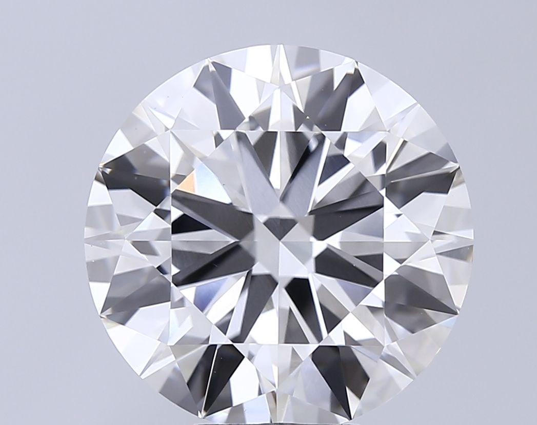 Ideal Loose Diamond - ROUND 9.07ct F VVS2: Ideal Loose Diamond - ROUND 9.07ct F VVS2 Source: This is a real non-mined Diamond that has been grown in a lab Shape: ROUND Carats: 9.07 Color: F Clarity: VVS2 Certification: IGI Video: