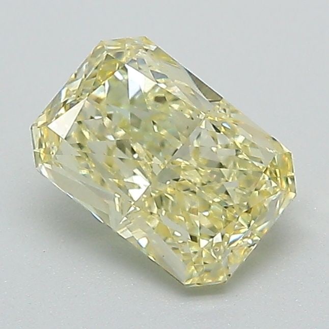 Loose Diamond - RADIANT 1.05ct Fancy Yellow VS1: Loose Diamond - RADIANT 1.05ct Fancy Yellow VS1 Source: This is a real non-mined Diamond that has been grown in a lab Shape: RADIANT Carats: 1.05 Color: Fancy Yellow Certification: IGI Video: