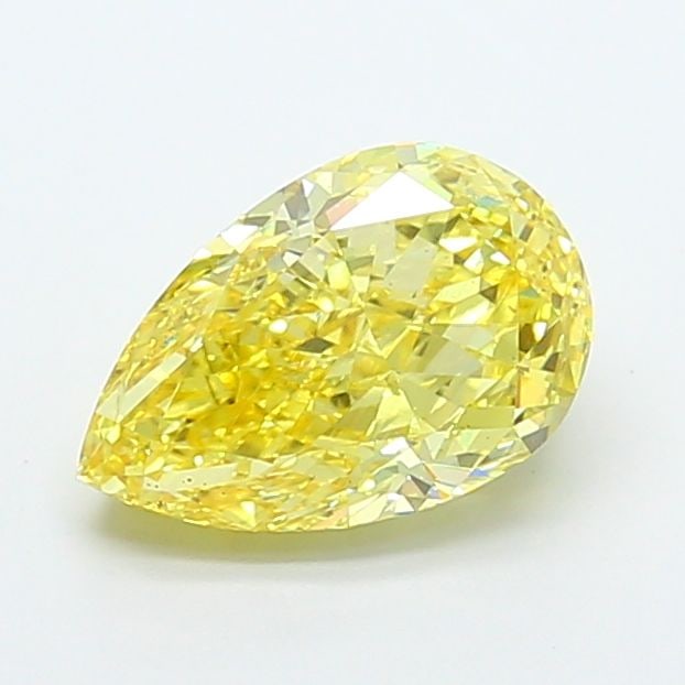Loose Diamond - PEAR 4.73ct Fancy Intense Yellow VS1: Loose Diamond - PEAR 4.73ct Fancy Intense Yellow VS1 Source: This is a real non-mined Diamond that has been grown in a lab Shape: PEAR Carats: 4.73 Color: Fancy Intense Yellow Certification: IGI Video