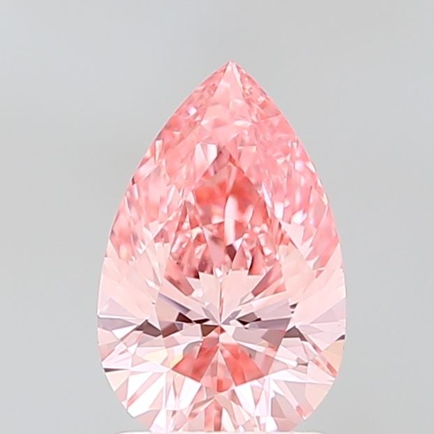 Loose Diamond - PEAR 1.52ct Fancy Vivid Pink VVS2: Loose Diamond - PEAR 1.52ct Fancy Vivid Pink VVS2 Source: This is a real non-mined Diamond that has been grown in a lab Shape: PEAR Carats: 1.52 Color: Fancy Vivid Pink Certification: IGI Video: