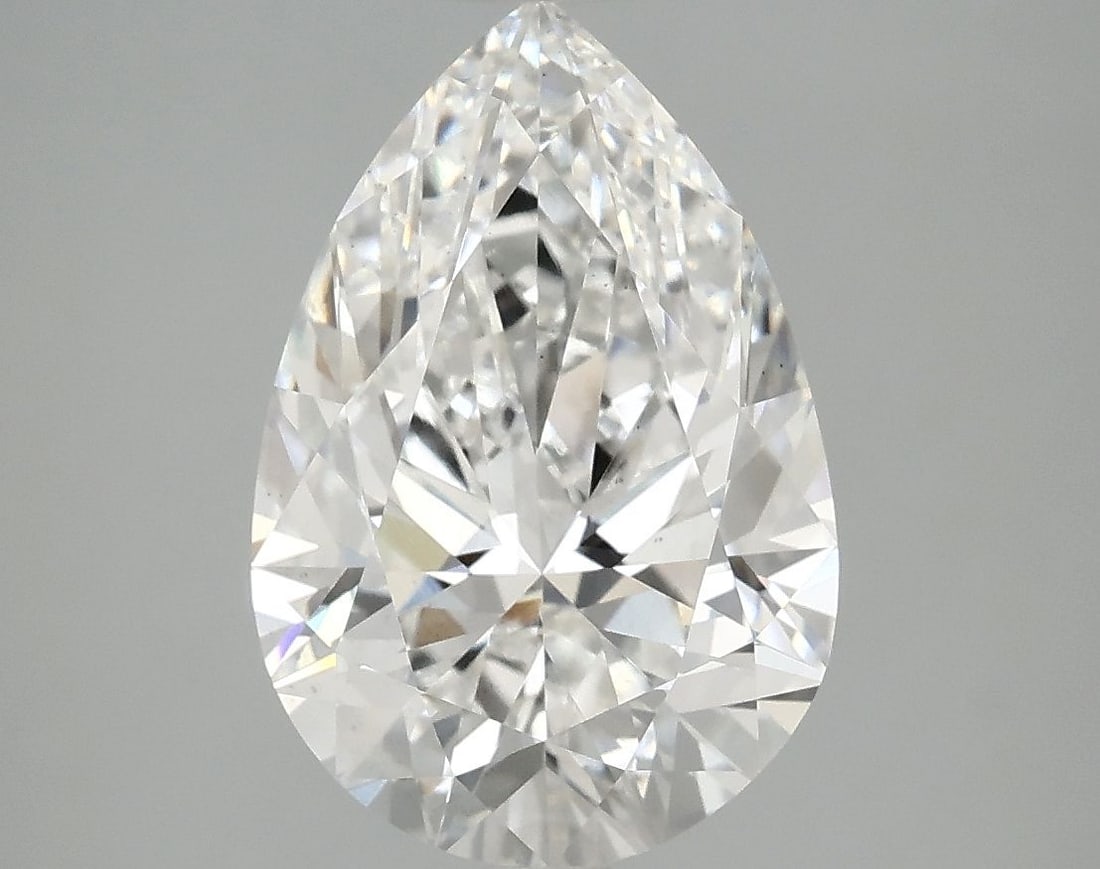 Loose Diamond - PEAR 3.88ct F VS2: Loose Diamond - PEAR 3.88ct F VS2 Source: This is a real non-mined Diamond that has been grown in a lab Shape: PEAR Carats: 3.88 Color: F Clarity: VS2 Certification: IGI Video: