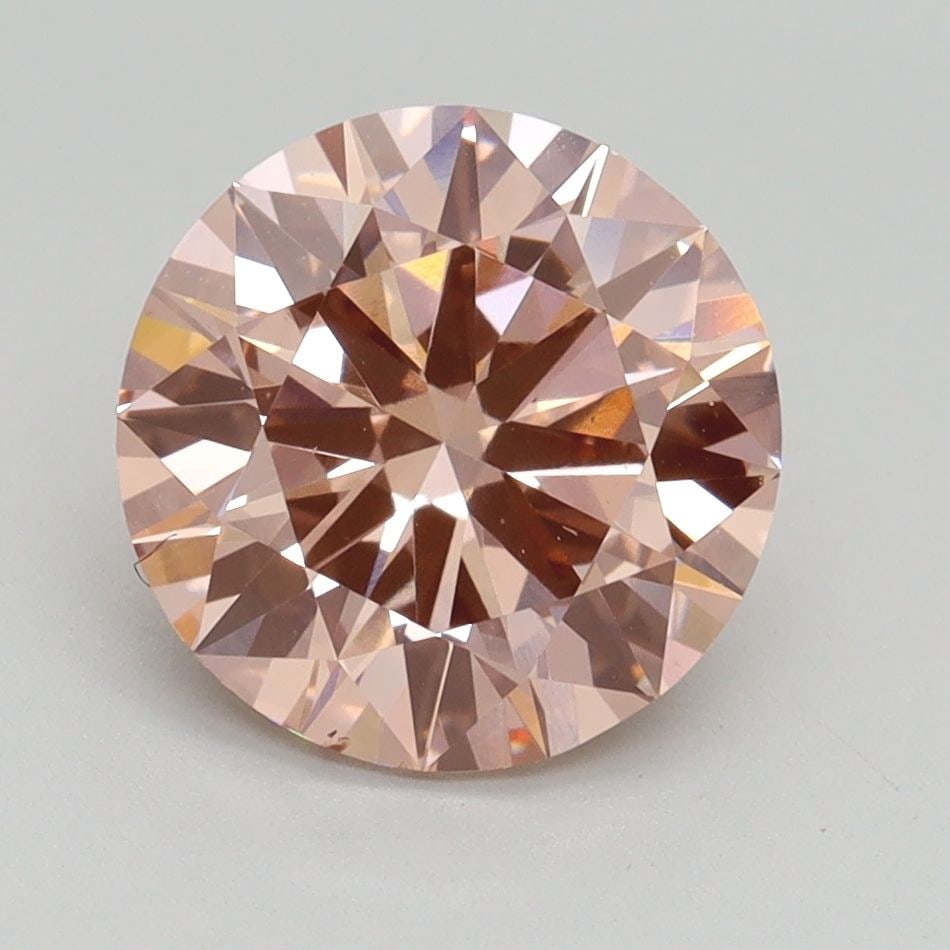 Loose Diamond - ROUND 2.61ct Fancy Intense Pink VS1: Loose Diamond - ROUND 2.61ct Fancy Intense Pink VS1 Source: This is a real non-mined Diamond that has been grown in a lab Shape: ROUND Carats: 2.61 Color: Fancy Intense Pink Certification: IGI Video: