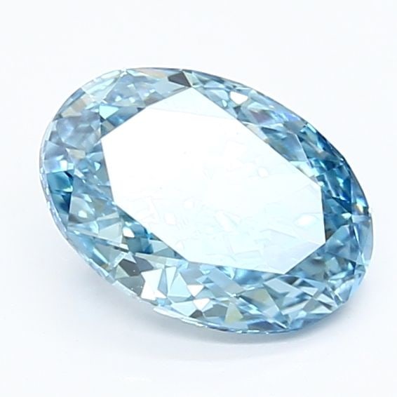 Loose Diamond - OVAL 1.46ct Fancy Vivid Blue VS1: Loose Diamond - OVAL 1.46ct Fancy Vivid Blue VS1 Source: This is a real non-mined Diamond that has been grown in a lab Shape: OVAL Carats: 1.46 Color: Fancy Vivid Blue Certification: IGI Video: