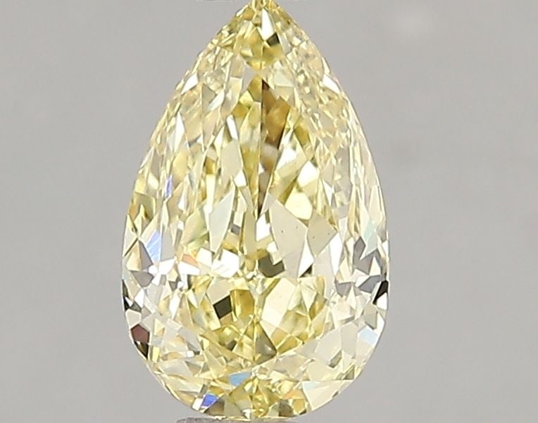 Loose Diamond - PEAR 1.05ct Fancy Intense Yellow VS1: Loose Diamond - PEAR 1.05ct Fancy Intense Yellow VS1 Source: This is a real non-mined Diamond that has been grown in a lab Shape: PEAR Carats: 1.05 Color: Fancy Intense Yellow Certification: IGI Video