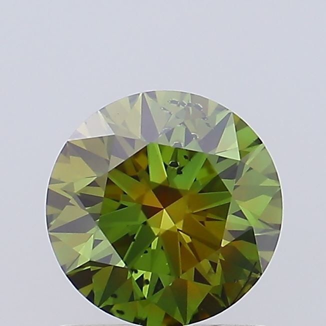 Ideal Loose Diamond - ROUND 0.91ct Fancy Deep Green I1: Ideal Loose Diamond - ROUND 0.91ct Fancy Deep Green I1 Source: This is a real non-mined Diamond that has been grown in a lab Shape: ROUND Carats: 0.91 Color: Fancy Deep Green Certification: IGI Video:
