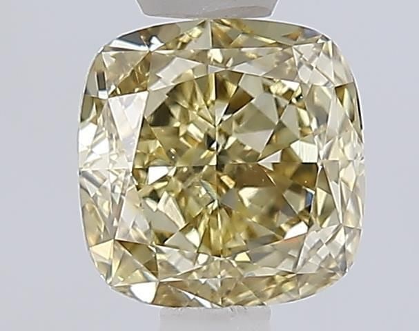 Loose Diamond - CUSHION MODIFIED 1.06ct Fancy Light Yellowish Brown VS1: Loose Diamond - CUSHION MODIFIED 1.06ct Fancy Light Yellowish Brown VS1 Source: This is a real non-mined Diamond that has been grown in a lab Shape: CUSHION MODIFIED Carats: 1.06 Color: Fancy Light Ye