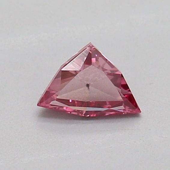 Loose Diamond - TRILLIANT 0.17ct Fancy Vivid Pink SI1: Loose Diamond - TRILLIANT 0.17ct Fancy Vivid Pink SI1 Source: This is a real non-mined Diamond that has been grown in a lab Shape: TRILLIANT Carats: 0.17 Color: Fancy Vivid Pink Certification: IGI The