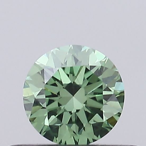Loose Diamond - ROUND 0.35ct Fancy Vivid Green VVS2: Loose Diamond - ROUND 0.35ct Fancy Vivid Green VVS2 Source: This is a real non-mined Diamond that has been grown in a lab Shape: ROUND Carats: 0.35 Color: Fancy Vivid Green Certification: IGI Video: