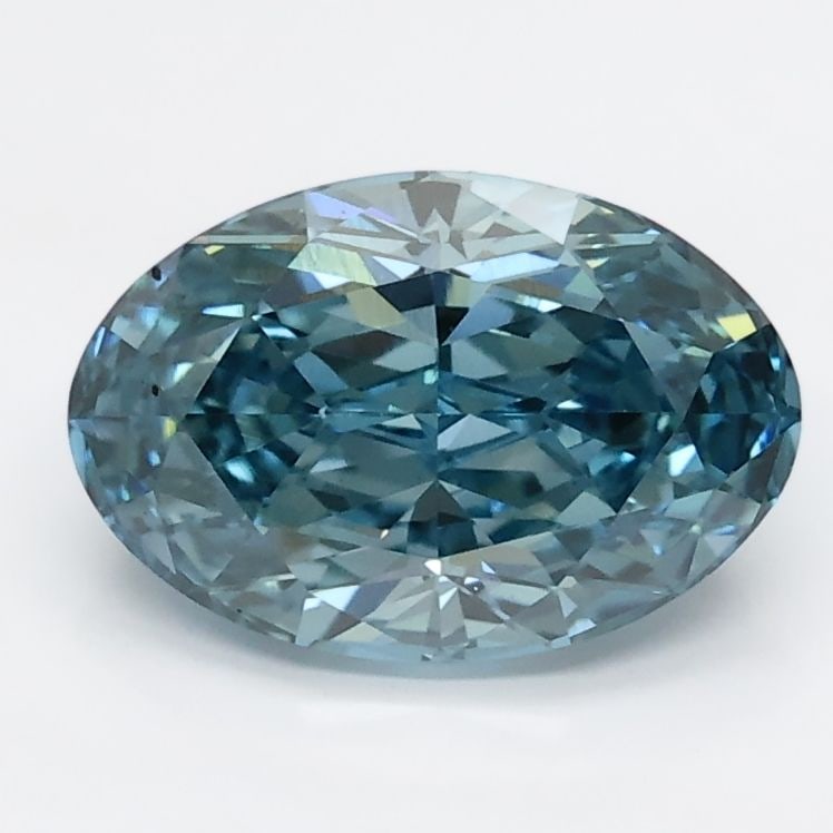 Loose Diamond - OVAL 1.56ct Blue VS2: Loose Diamond - OVAL 1.56ct Blue VS2 Source: This is a real non-mined Diamond that has been grown in a lab Shape: OVAL Carats: 1.56 Color: Blue Certification: NONE Video: