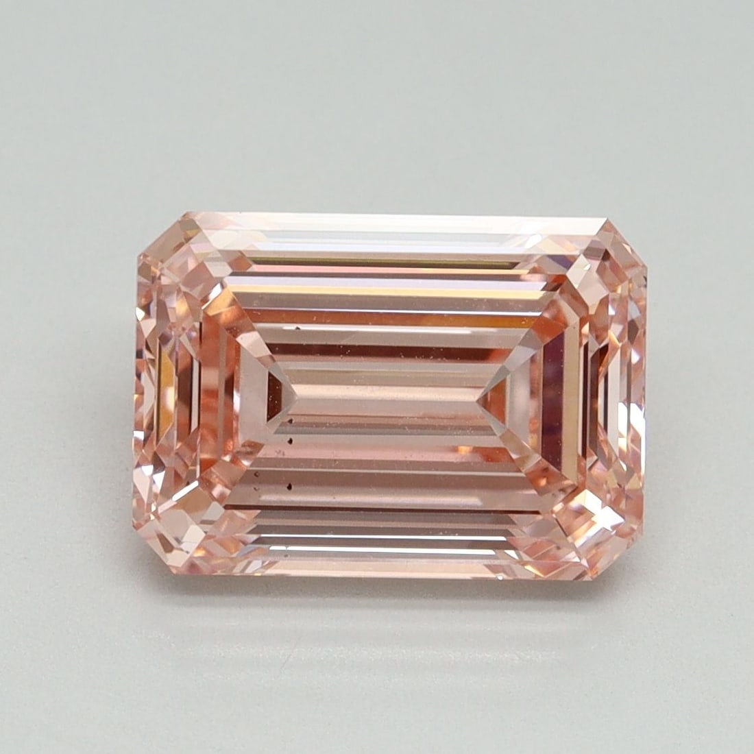 Loose Diamond - EMERALD 3.57ct Fancy Intense Pink VS2: Loose Diamond - EMERALD 3.57ct Fancy Intense Pink VS2 Source: This is a real non-mined Diamond that has been grown in a lab Shape: EMERALD Carats: 3.57 Color: Fancy Intense Pink Certification: IGI Vid