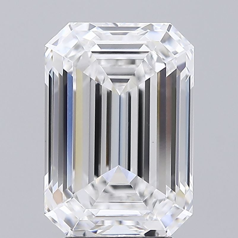 Loose Diamond - EMERALD 4.08ct D VVS2: Loose Diamond - EMERALD 4.08ct D VVS2 Source: This is a real non-mined Diamond that has been grown in a lab Shape: EMERALD Carats: 4.08 Color: D Clarity: VVS2 Certification: IGI Video: