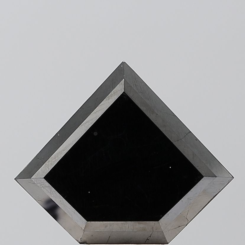 Loose Diamond - SHIELD 3.53ct Black VVS2: Loose Diamond - SHIELD 3.53ct Black VVS2 Source: This is a real non-mined Diamond that has been grown in a lab Shape: SHIELD Carats: 3.53 Color: Black Certification: NONE Video:
