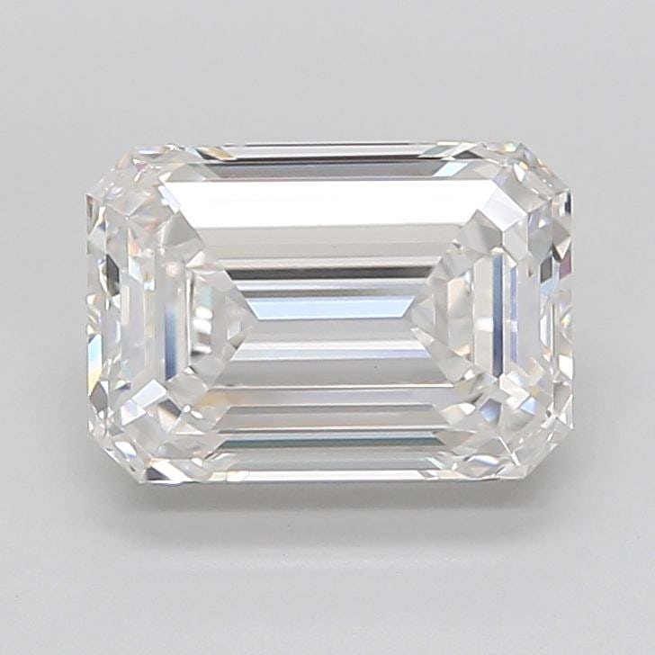 Loose Diamond - EMERALD 5.71ct F VVS2: Loose Diamond - EMERALD 5.71ct F VVS2 Source: This is a real non-mined Diamond that has been grown in a lab Shape: EMERALD Carats: 5.71 Color: F Clarity: VVS2 Certification: IGI Video:
