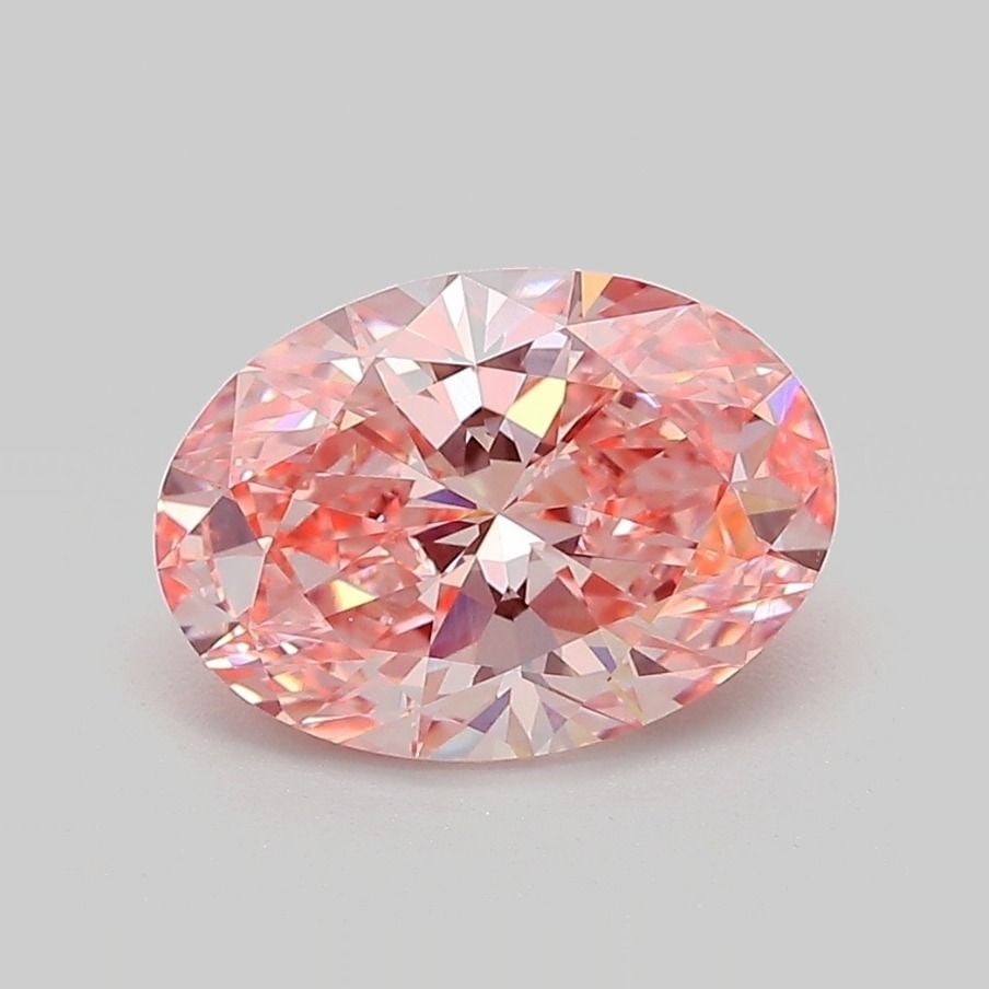 Loose Diamond - OVAL 2.08ct Fancy Vivid Pink VVS2: Loose Diamond - OVAL 2.08ct Fancy Vivid Pink VVS2 Source: This is a real non-mined Diamond that has been grown in a lab Shape: OVAL Carats: 2.08 Color: Fancy Vivid Pink Certification: IGI Video: