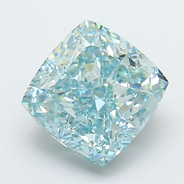 Loose Diamond - CUSHION MODIFIED 3.37ct Fancy Intense Green VS1: Loose Diamond - CUSHION MODIFIED 3.37ct Fancy Intense Green VS1 Source: This is a real non-mined Diamond that has been grown in a lab Shape: CUSHION MODIFIED Carats: 3.37 Color: Fancy Intense Green Ce