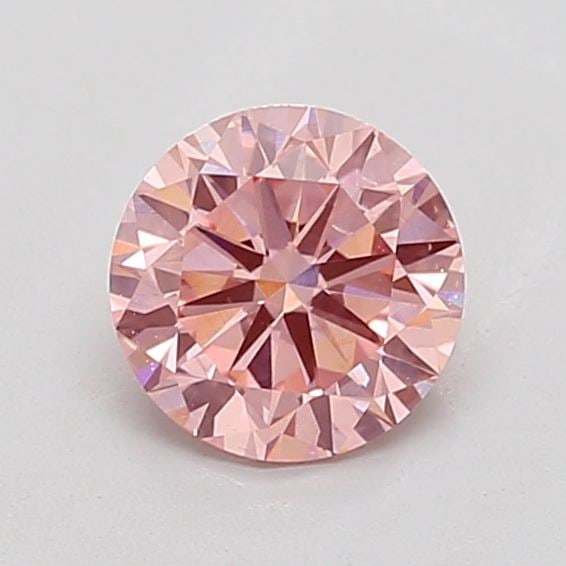 Loose Diamond - ROUND 0.79ct Fancy Vivid Pink VS2: Loose Diamond - ROUND 0.79ct Fancy Vivid Pink VS2 Source: This is a real non-mined Diamond that has been grown in a lab Shape: ROUND Carats: 0.79 Color: Fancy Vivid Pink Certification: NONE The Diamon